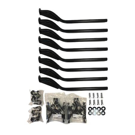National Fleet Products Fender Mounting Kit for Refuse & Roll-off Tandem Fender Applications KIT6